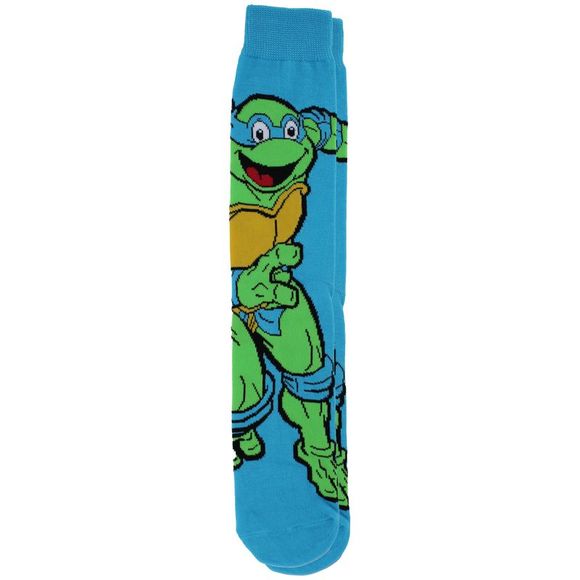 Teenage Mutant Ninja Turtles Men's Casual Crew Socks, 6-Pack, Size 8-12 - Picture 6 of 8